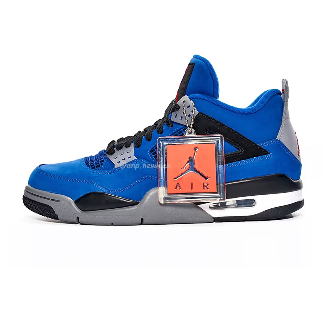 Air Jordan 4 Retro Eminem Encore Deep Royal Blue Black (1) - newkick.vip